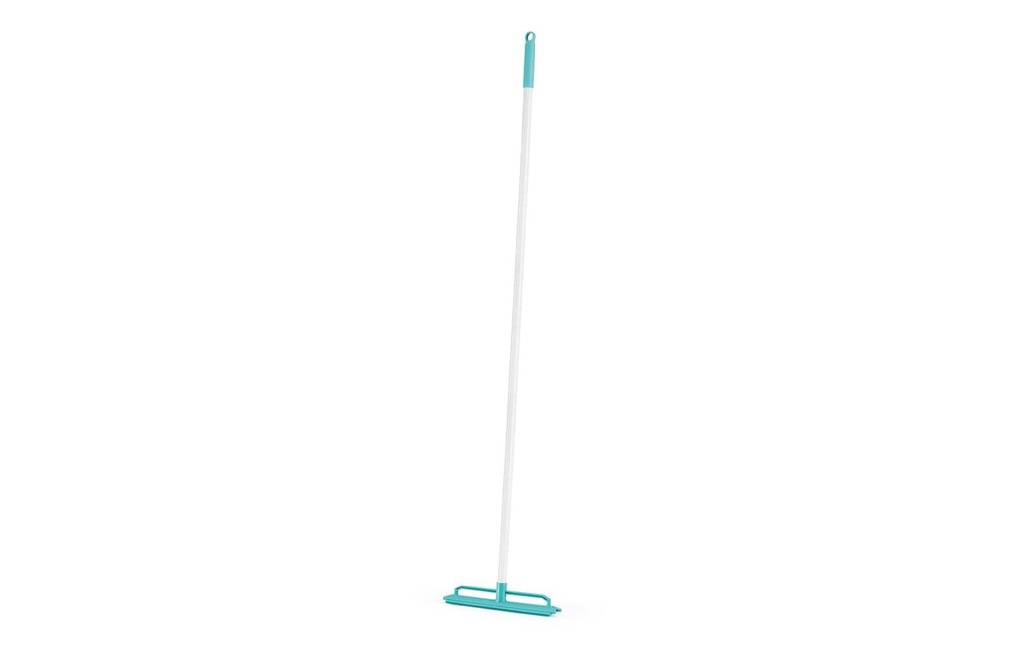 CLEANmaxx Brosse à capitonnage et à tapis Blanc/Turquoise