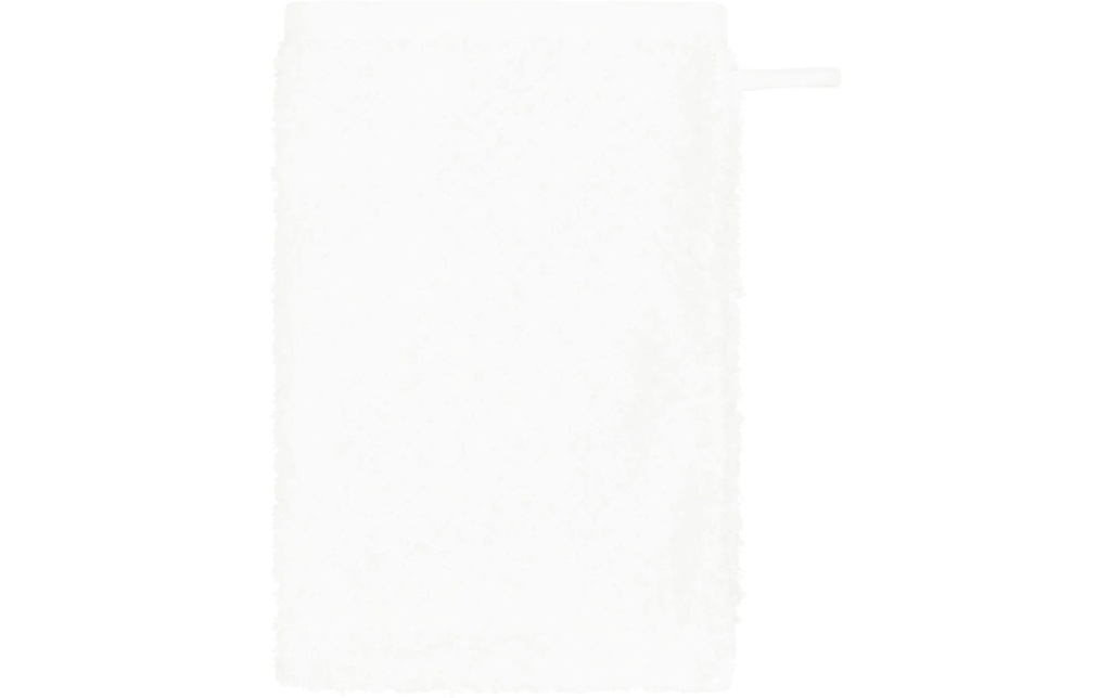 Cawö Gant de toilette Pure 16 x 22 cm, Blanc