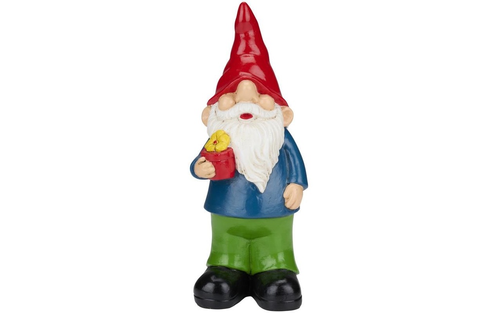 Arti Casa Gnome Décoration extérieure gnome avec bonnet rouge