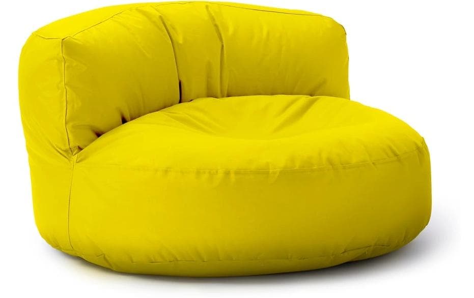 Lumaland Canapé-sac, 320 l Polyester (PES), Jaune