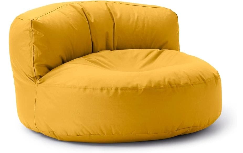 Lumaland Canapé-sac, 320 l Polyester (PES), Jaune