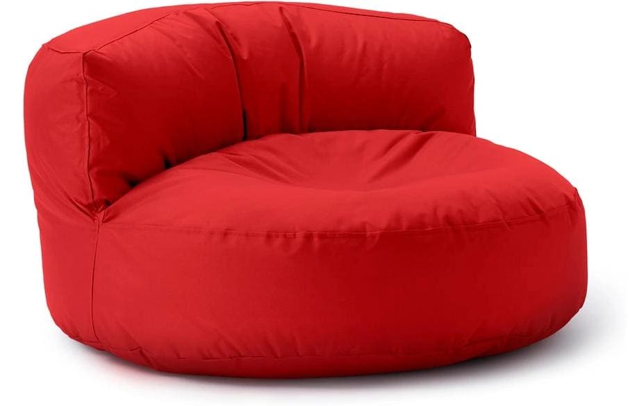 Lumaland Canapé-sac, 320 l Polyester (PES), Rouge