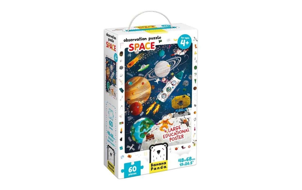 BANANA PANDA Puzzle Observation Space (60 pces)