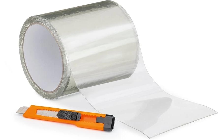EASYmaxx Ruban adhésif de réparation 100 mm x 3 m, Transparent