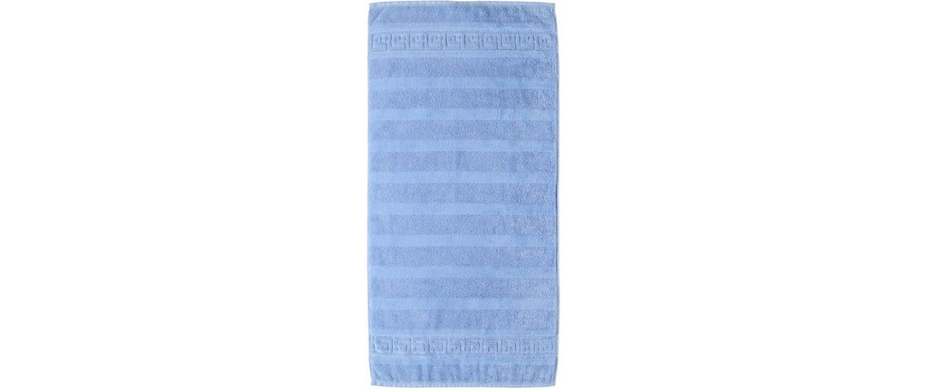 Cawö Serviette Noblesse 50 x 100 cm, Bleu