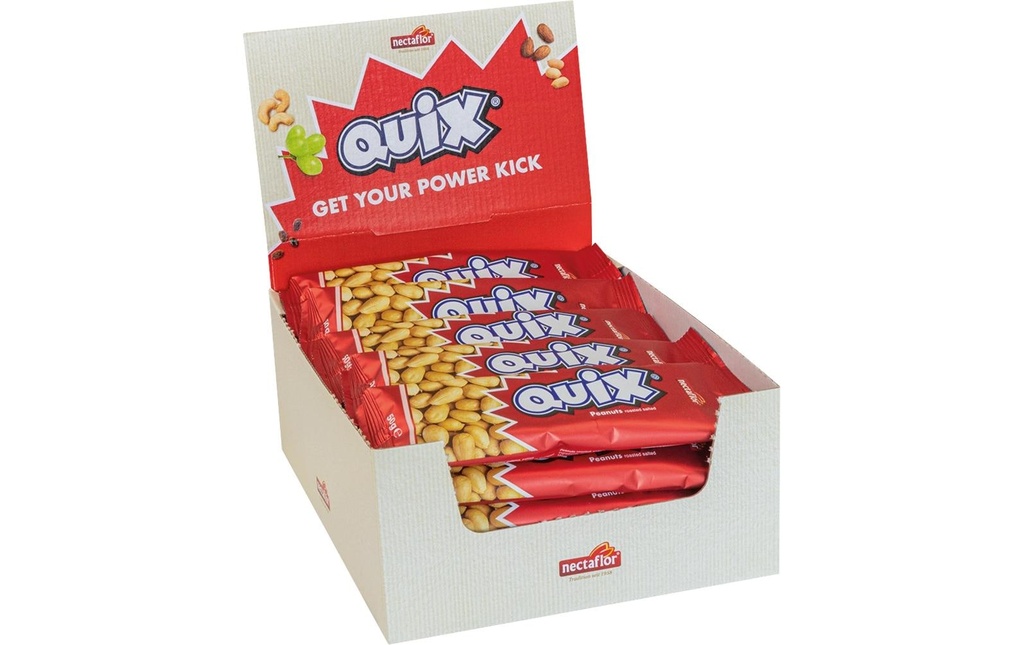 Nectaflor Quix Peanuts salés 25 x 40 g