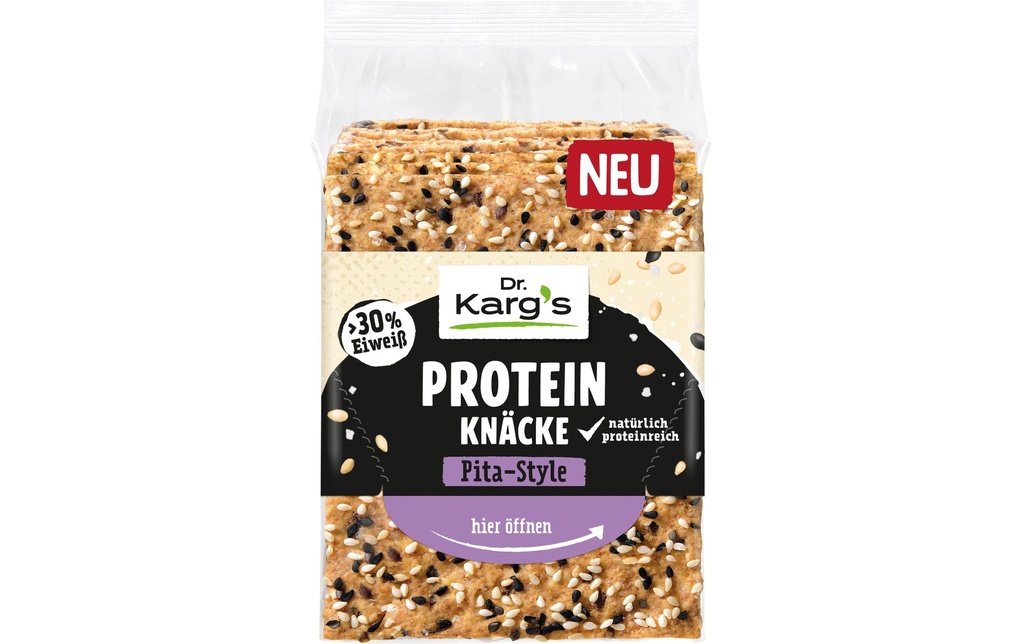 Dr. Karg's Biscuits protéinés Pita-Style 150 g
