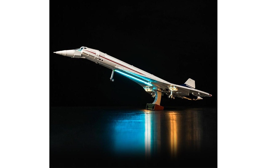 BrickBling Lumières-LED pour LEGO® Concorde (10318)
