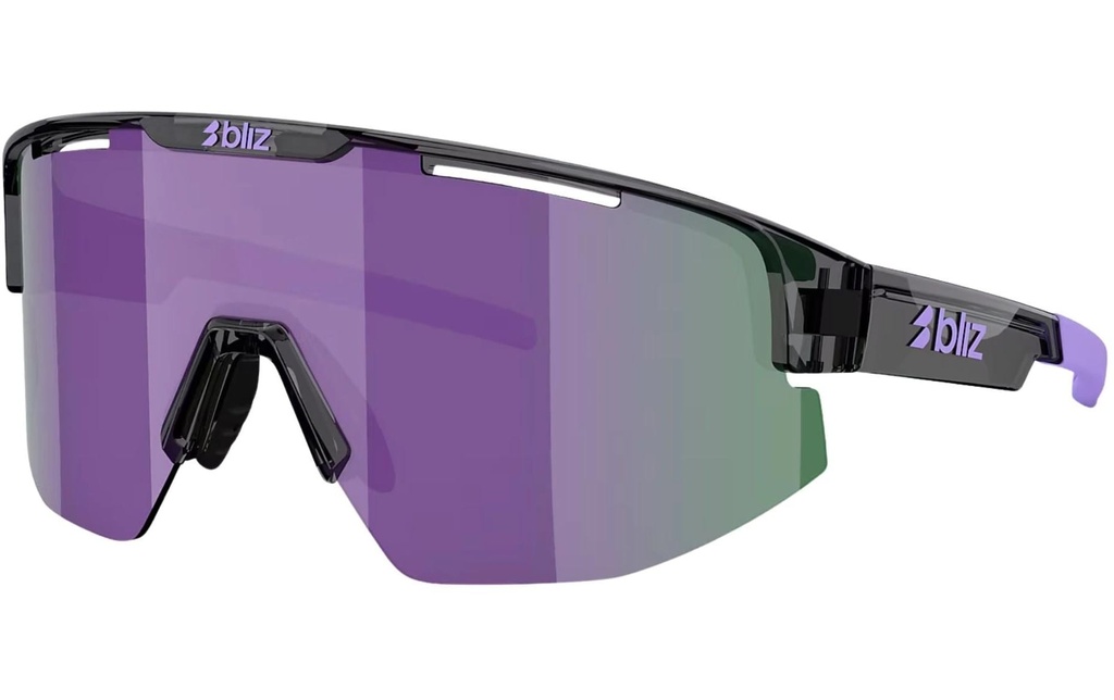 Bliz Lunettes de sport Matrix Small Lens Grey avec Putple Multi