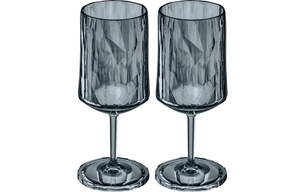 Koziol Verre à cocktail Club No. 4 300 ml, 2 Pièce/s, Gris