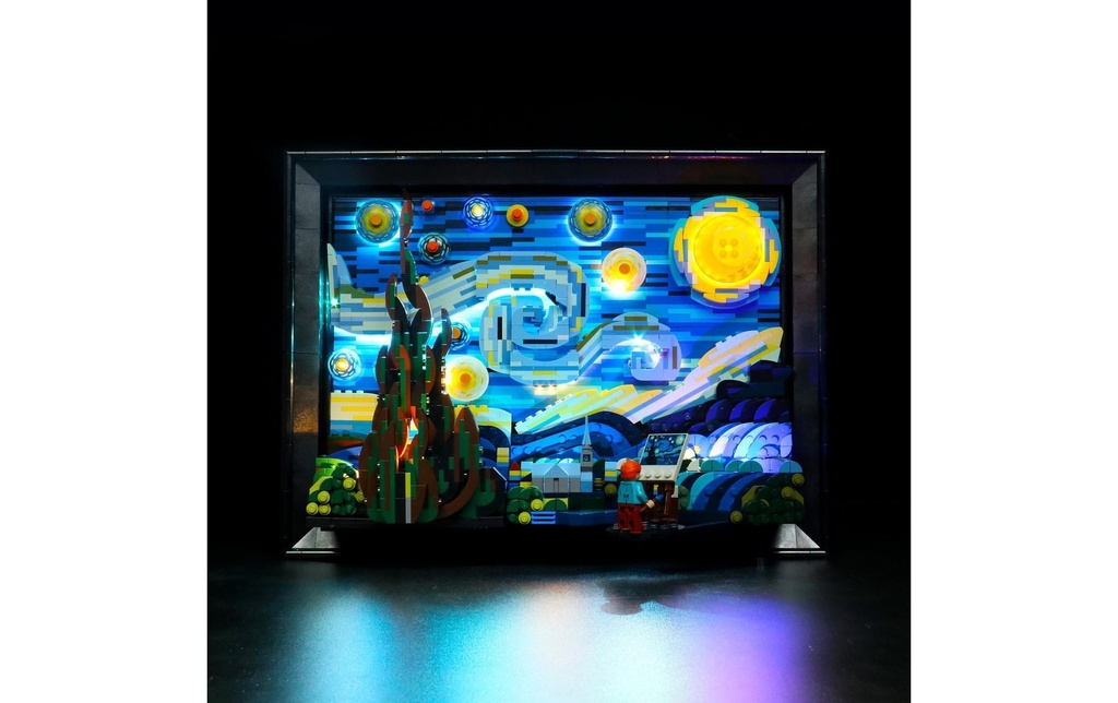 BrickBling Lumières-LED pour LEGO® The Starry Night (21333)