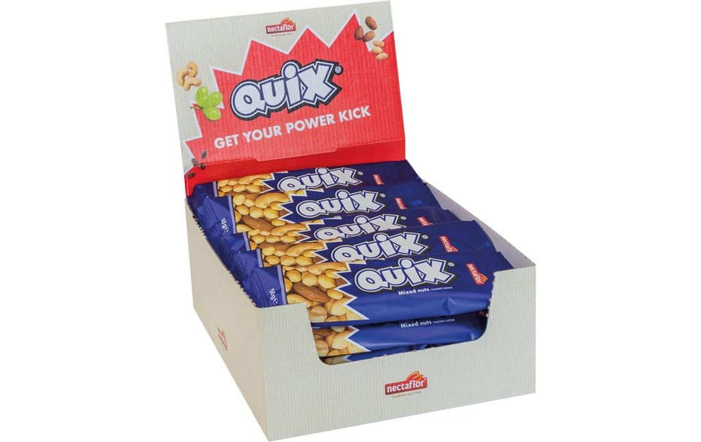 Nectaflor Noix mixtes salées Quix 25 x 40 g