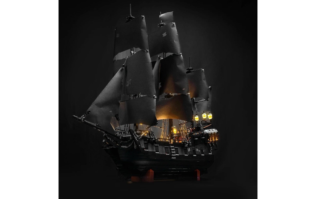 BrickBling Lumières-LED pour LEGO® Le bateau pirate de Jack Sparrow (10365)
