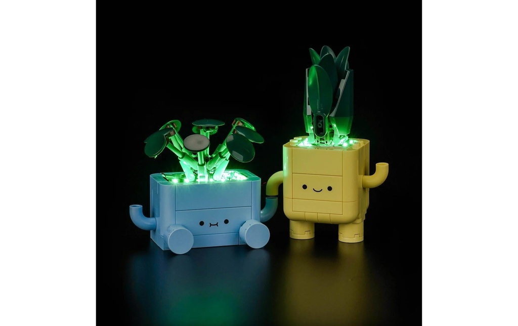 BrickBling Lumières-LED pour LEGO® Plantes joyeuses (10349)