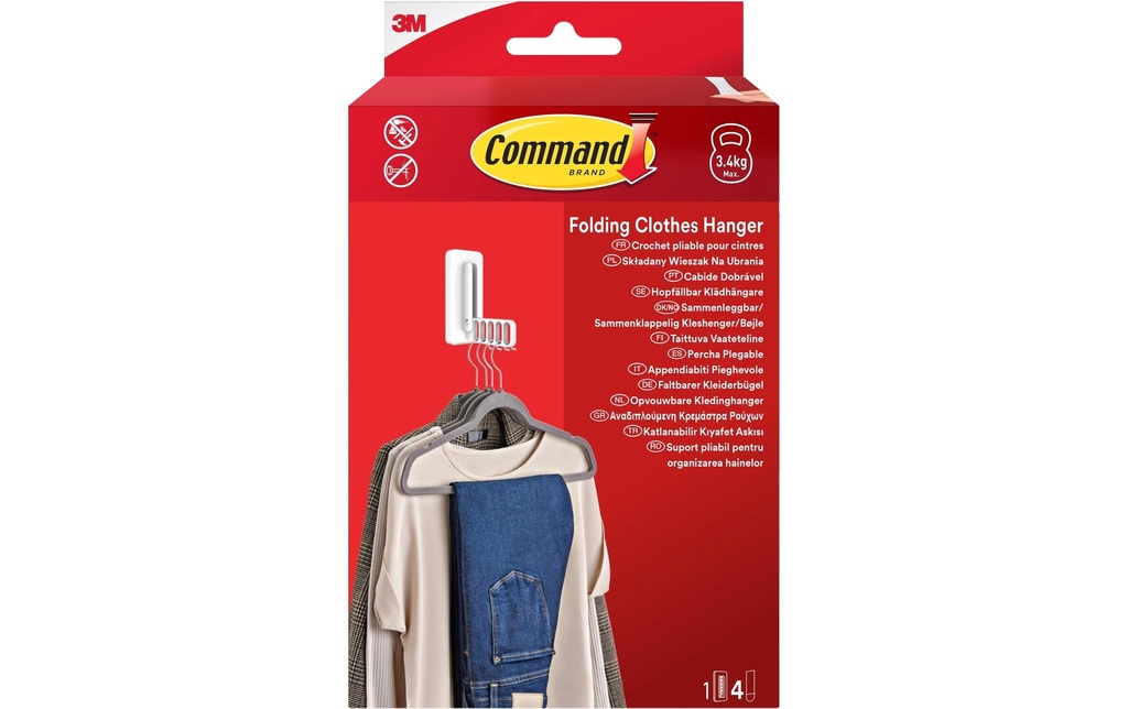 Command Cintre pliable Gris