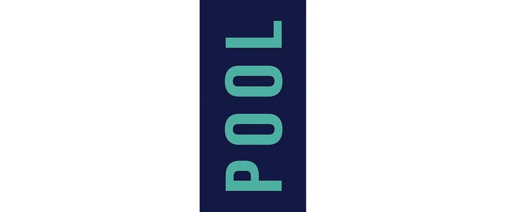 Cawö Serviette de plage Pool 90 x 180 cm,