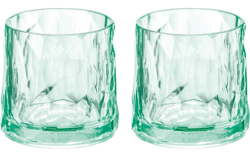 Koziol Verre Club No. 2 250 ml, 2 Pièce/s, Jade