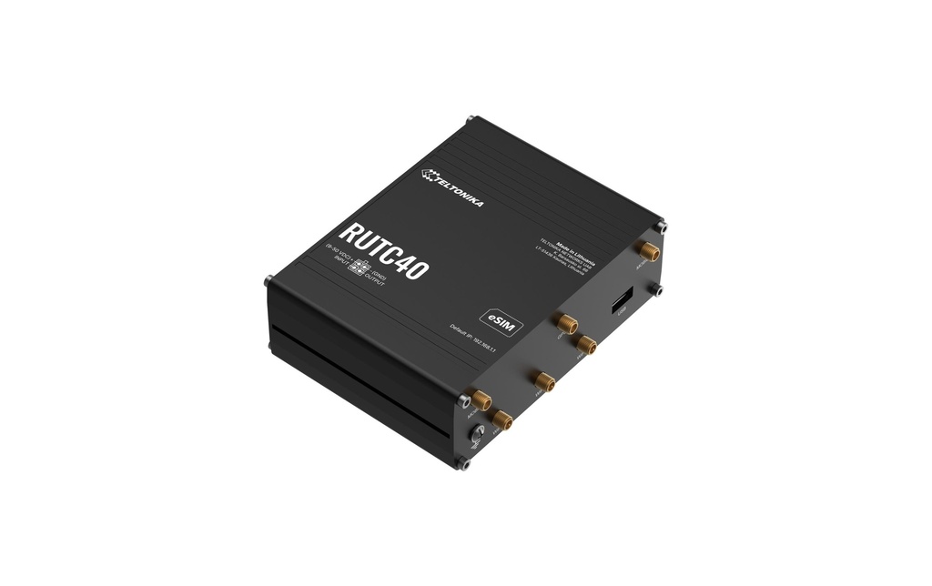 Teltonika Routeur Industriel LTE RUTC40 Global 4G Edge avec Wi-Fi 6