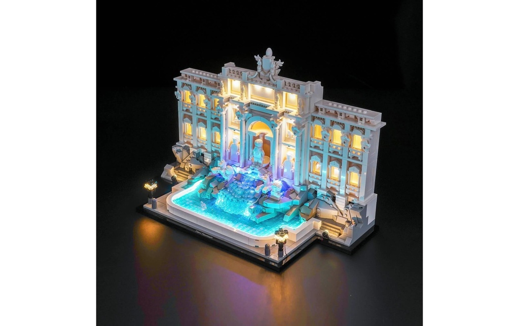 BrickBling Lumières-LED pour LEGO® Fontaine de Trevi (21062)