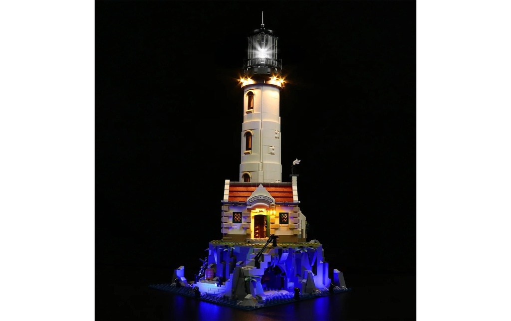 BrickBling Lumières-LED pour LEGO® Phare motorisé (21335)