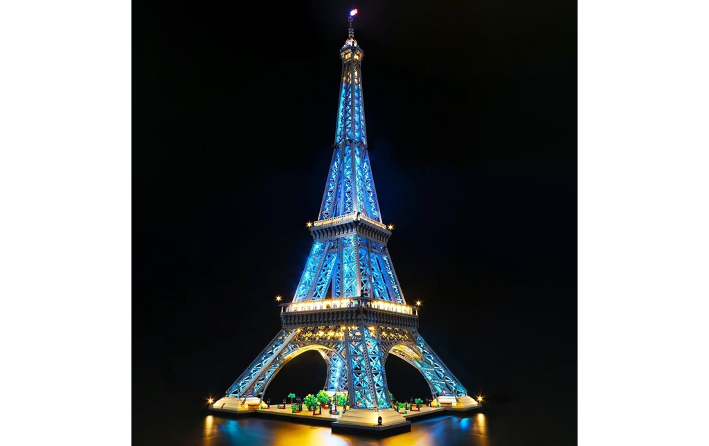 BrickBling Lumières-LED pour LEGO® Tour Eiffel (10307) - RGB