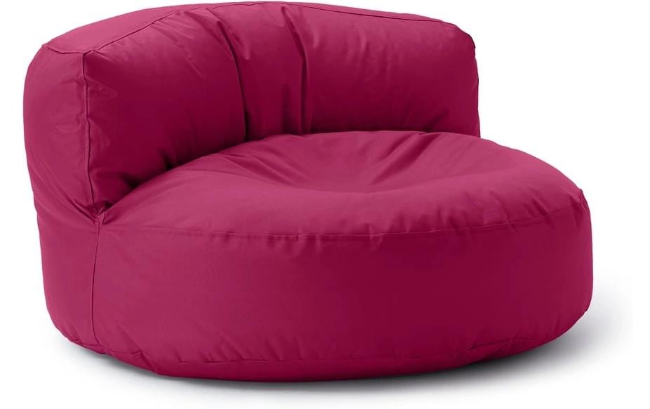 Lumaland Canapé-sac, 320 l Polyester (PES)/Textile, Rouge vin