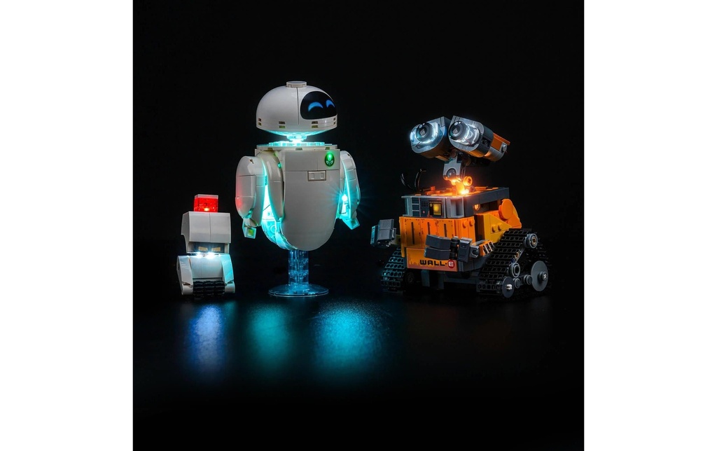 BrickBling Lumières-LED pour LEGO® Disney: WALL-E et EVE (43279)