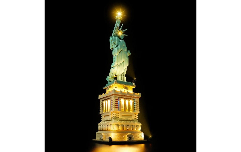BrickBling Lumières-LED pour LEGO® Statue de la Liberté (21042)