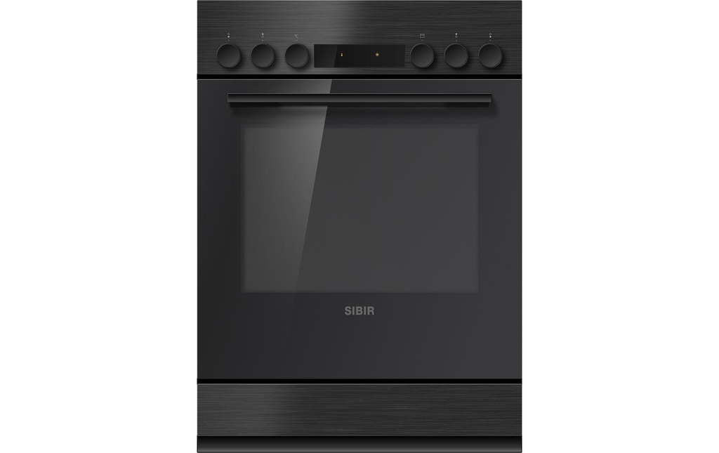Sibir Four encastré EH Tritherm 4 V200 22017 Noir A