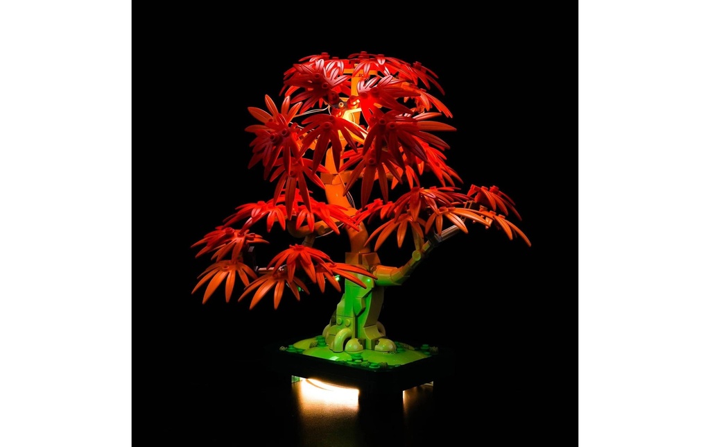 BrickBling Lumières-LED pour LEGO® Érable rouge du Japon (10348)