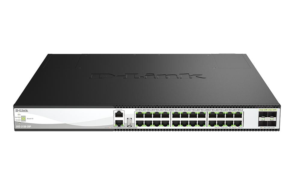 D-Link PoE++ Switch DXS-3130-28P 28 ports
