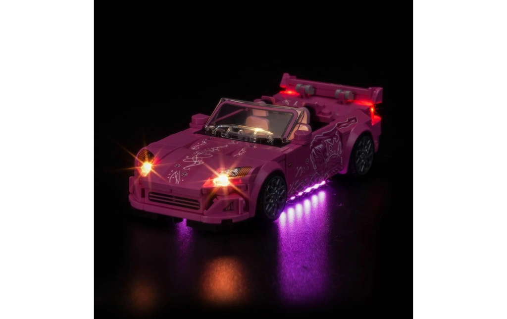 BrickBling Lumières-LED pour LEGO® pour Honda S2000 (77241)