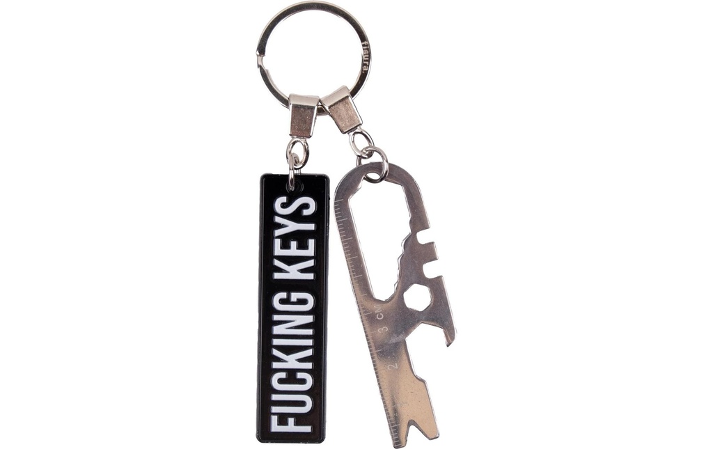 Fisura Porte-clés Fucking Keys Noir