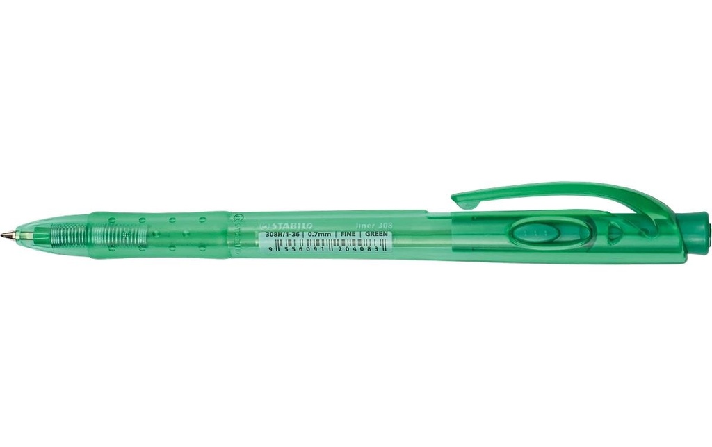 STABILO Liner 308 0.7 mm, Vert