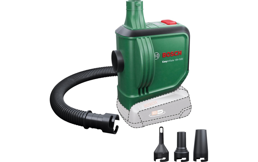 Bosch EasyInflate 18 V-500 Pompe volumétrique 18 V 530 l/min