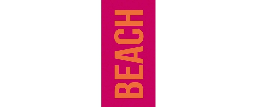 Cawö Serviette de plage Beach 90 x 180 cm,