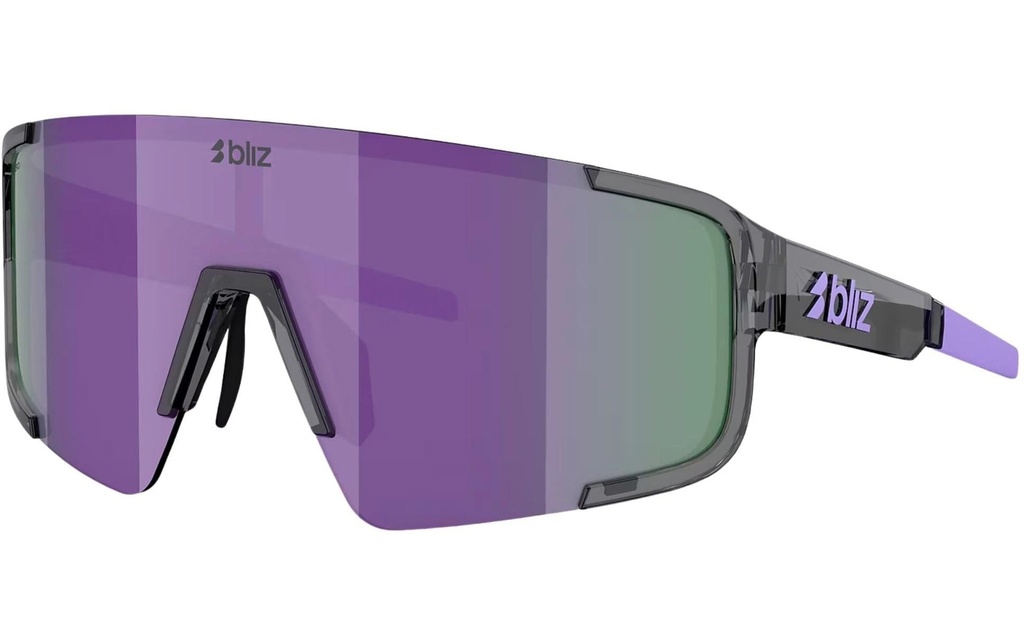 Bliz Lunettes de sport P003 Petit Lens Grey w Purple Multi