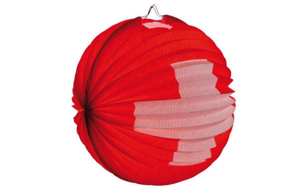 Haushaltsware Lampion Croix suisse 33 cm