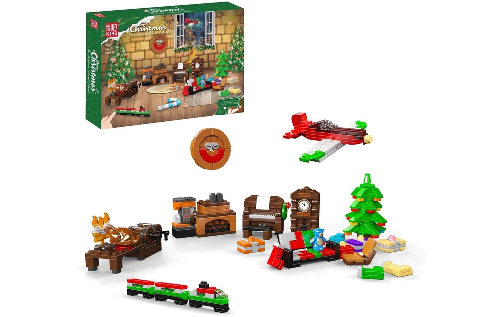 Mould King 10164 Calendrier de l'avent 1, mini-projet de construction 24 portes