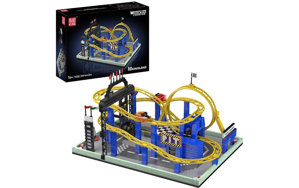 Mould King Whirlwind Coaster Électrique avec moteur électrique
