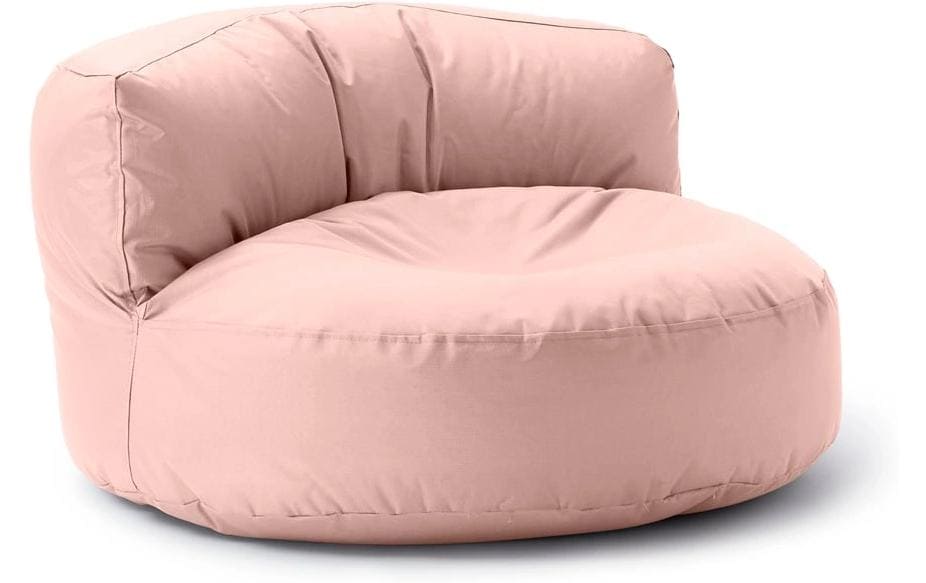 Lumaland Canapé-sac, 320 l Polyester (PES)/Textile, Rose clair