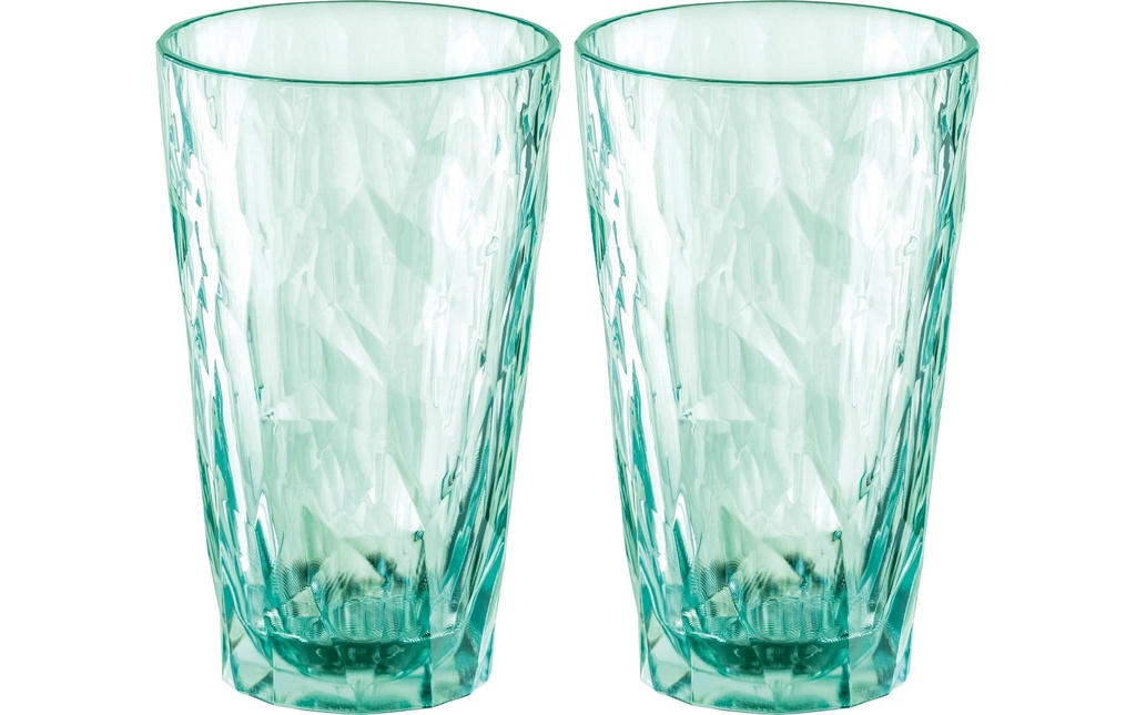 Koziol Verre Club No. 6 300 ml, 2 Pièce/s, Jade
