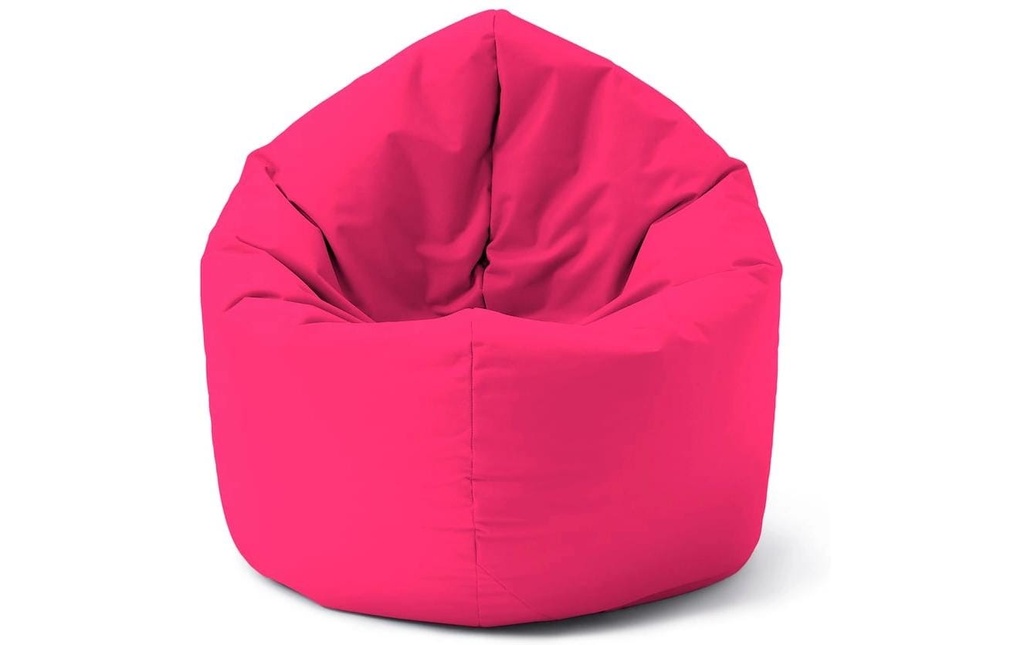 Lumaland Pouf rond 2 en 1, 300 l Polyester (PES), Rose