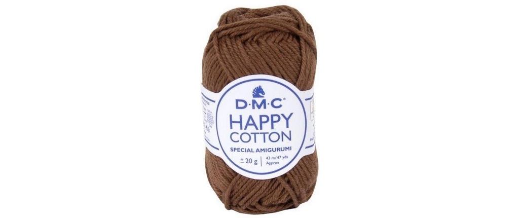 DMC Fil de coton Natura Happy Cotton Châtaigne