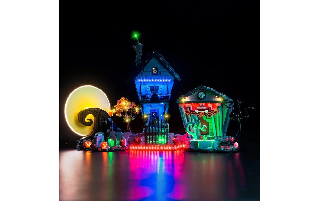 BrickBling Lumières-LED pour LEGO® Nightmare Before Christmas (21351)