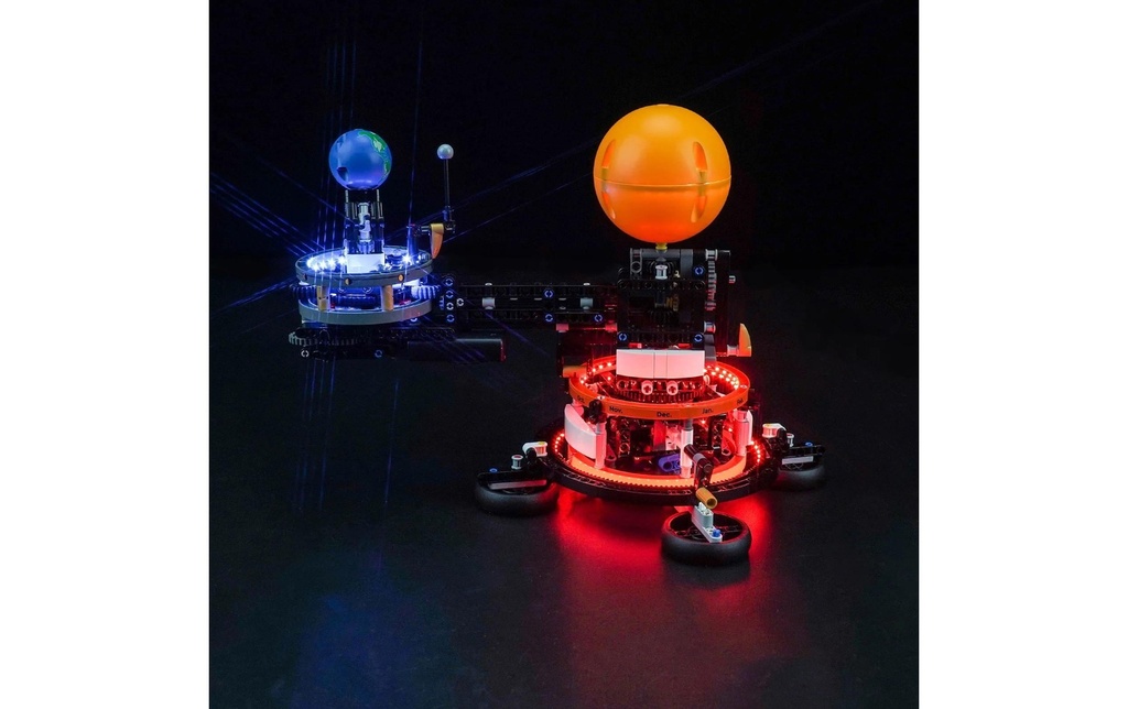 BrickBling Lumières-LED pour LEGO® Soleil Terre Lune (42179)