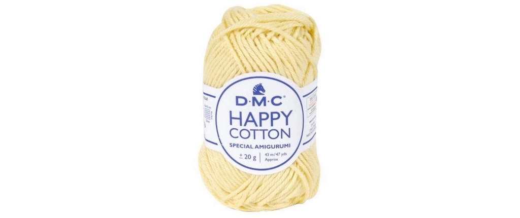 DMC Fil de coton Natura Happy Cotton Jaune pastel