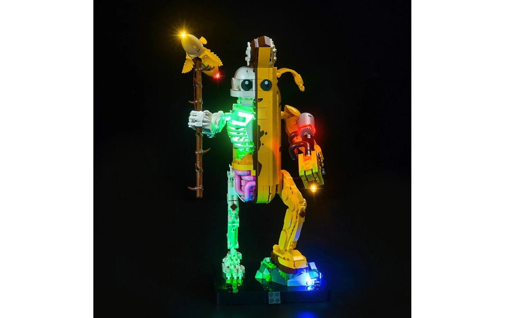 BrickBling Lumières-LED pour LEGO® Fortnite: Peely Bone (77072)