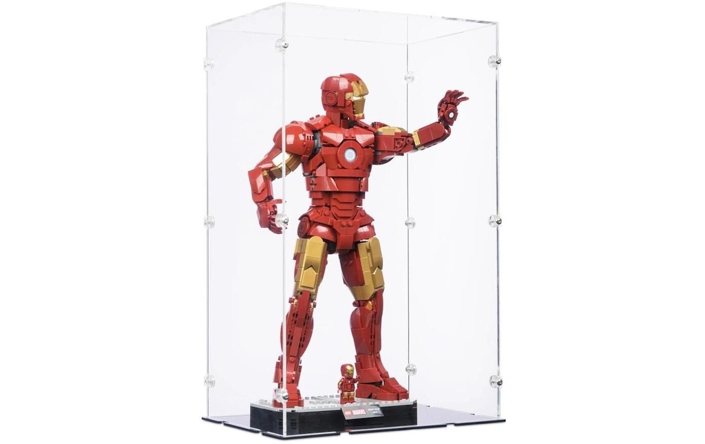 iDisplayit Présentoir en acrylique LEGO 76344 Iron Man Mark 3
