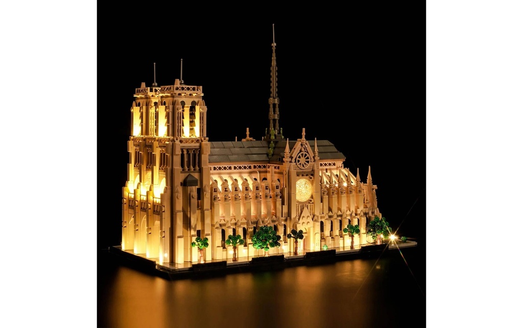 BrickBling Lumières-LED pour LEGO® Notre-Dame de Paris (21061)